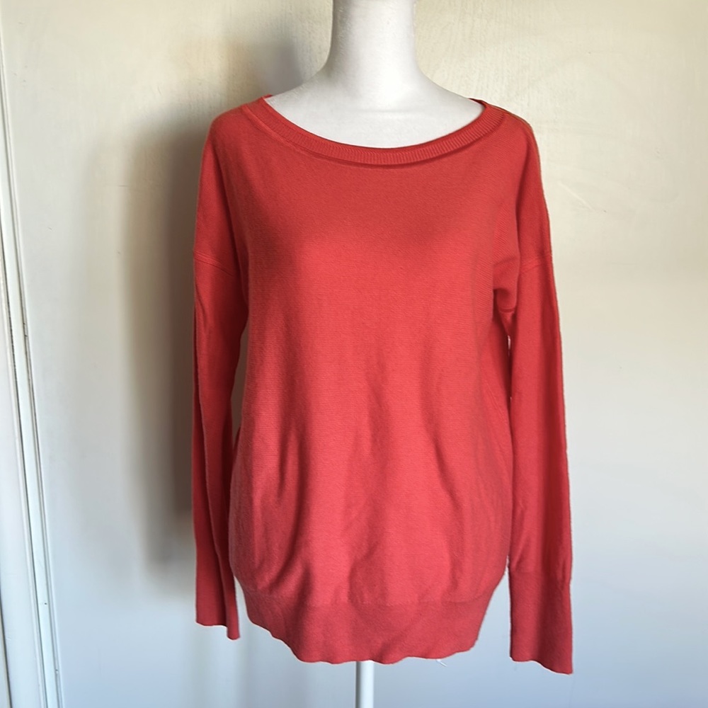 Pink wool blend sweater